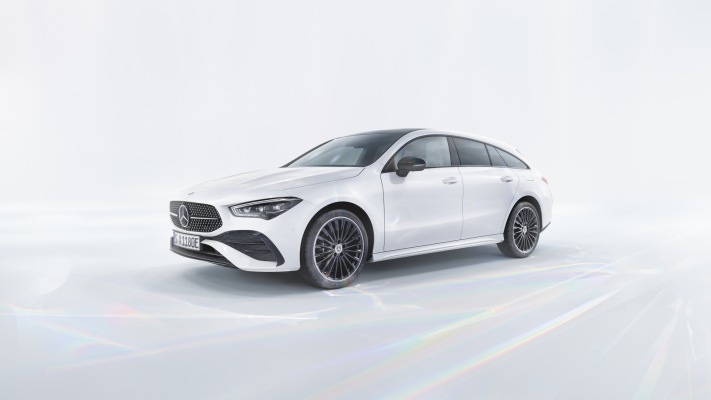 Mercedes-Benz CLA 250e Shooting Brake 2023. Desktop wallpaper