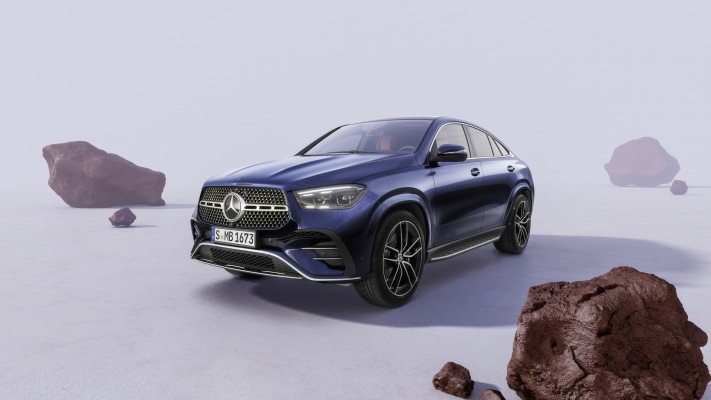 Mercedes-Benz GLE Coupe 2024. Desktop wallpaper