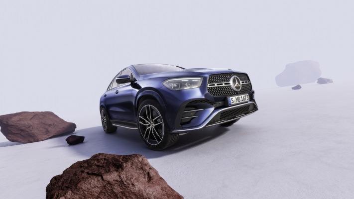 Mercedes-Benz GLE Coupe 2024. Desktop wallpaper