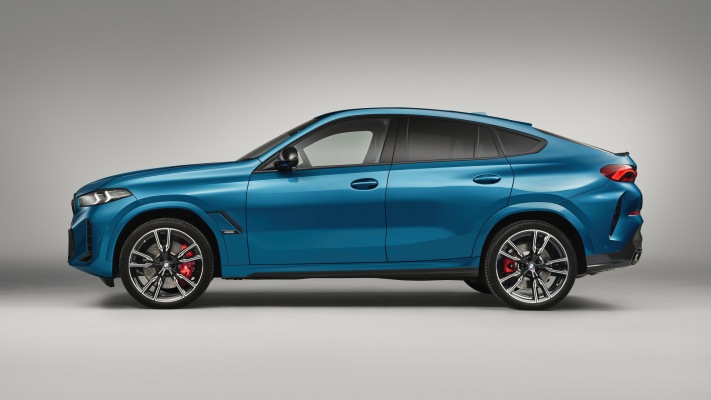 BMW X6 M60i xDrive 2024. Desktop wallpaper