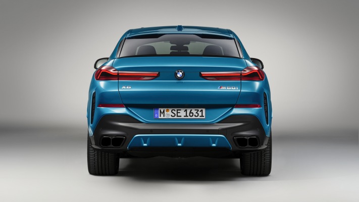 BMW X6 M60i xDrive 2024. Desktop wallpaper