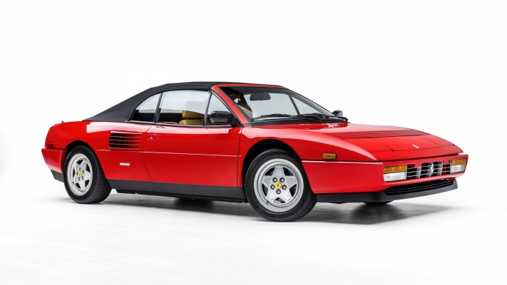 Ferrari Mondial T Cabriolet 1990. Desktop wallpaper