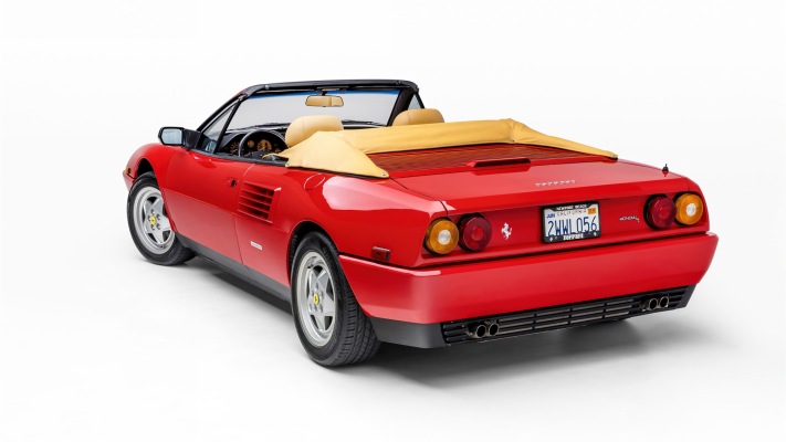 Ferrari Mondial T Cabriolet 1990. Desktop wallpaper