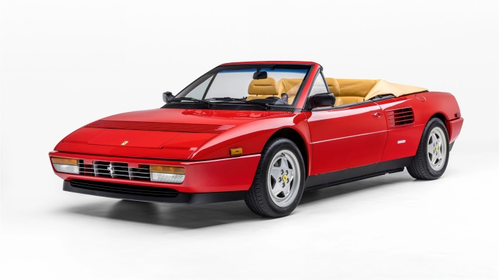 Ferrari Mondial T Cabriolet 1990. Desktop wallpaper