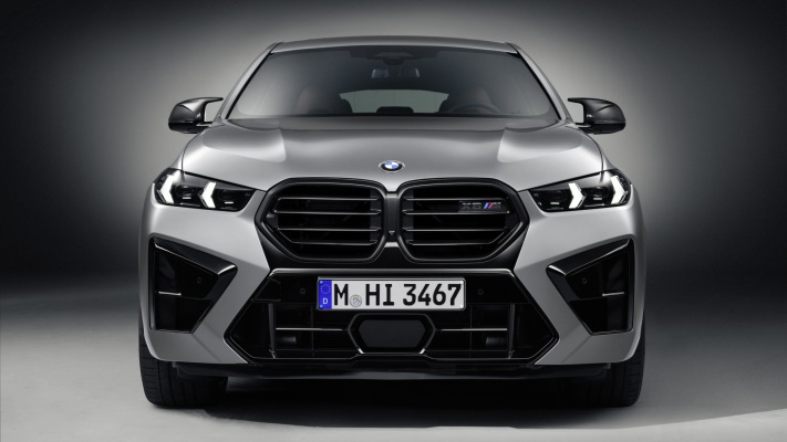 BMW X6 M Competition 2024. Desktop wallpaper