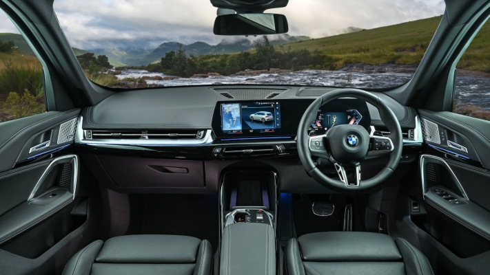 BMW X1 sDrive18i ZA Version 2023. Desktop wallpaper