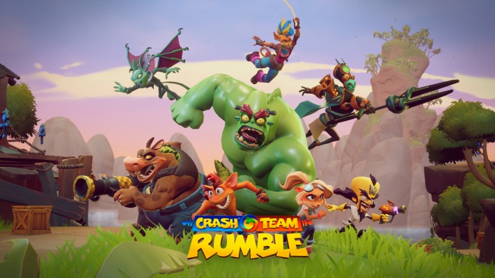 Crash Team Rumble. Desktop wallpaper