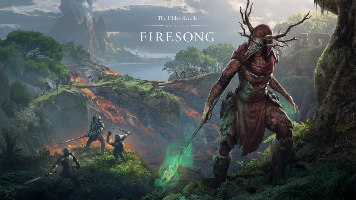 Elder Scrolls Online: Firesong, The. Desktop wallpaper