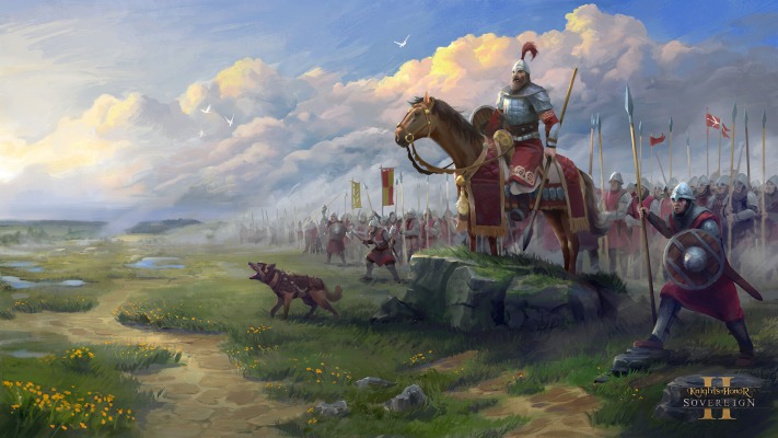 Knights of Honor 2: Sovereign. Desktop wallpaper