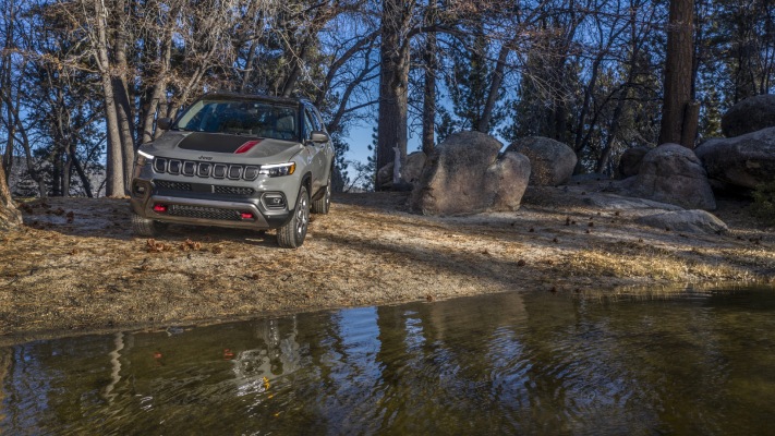 Jeep Compass Trailhawk 2023. Desktop wallpaper