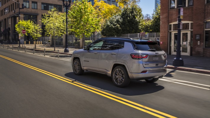 Jeep Compass High Altitude 2023. Desktop wallpaper