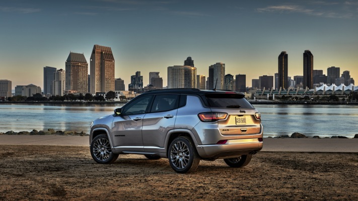 Jeep Compass High Altitude 2023. Desktop wallpaper