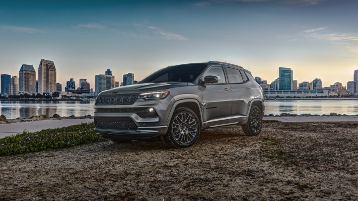 Jeep Compass High Altitude 2023. Desktop wallpaper