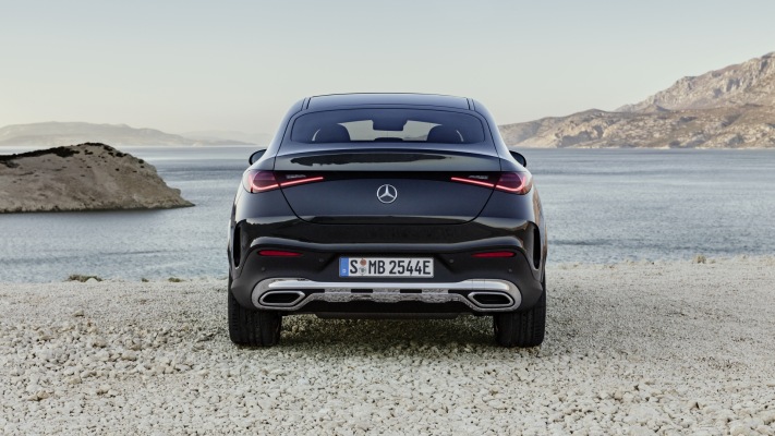 Mercedes-Benz GLC Coupe 2024. Desktop wallpaper