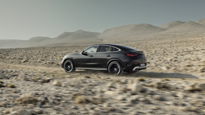 Mercedes-Benz GLC Coupe 2024. Desktop wallpaper