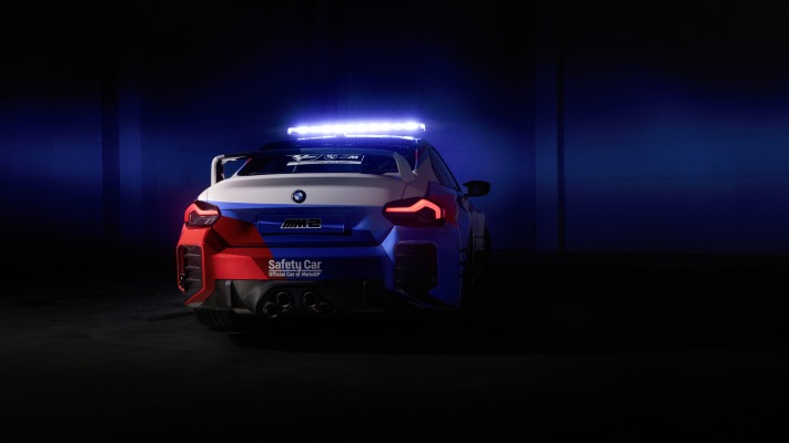 BMW M2 MotoGP Safety Car 2023. Desktop wallpaper