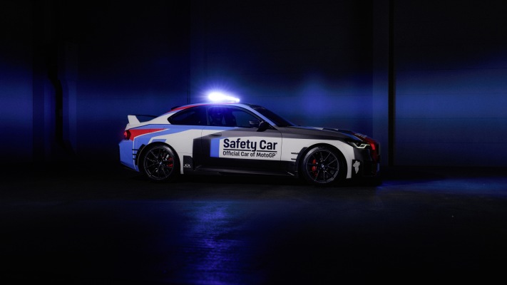 BMW M2 MotoGP Safety Car 2023. Desktop wallpaper