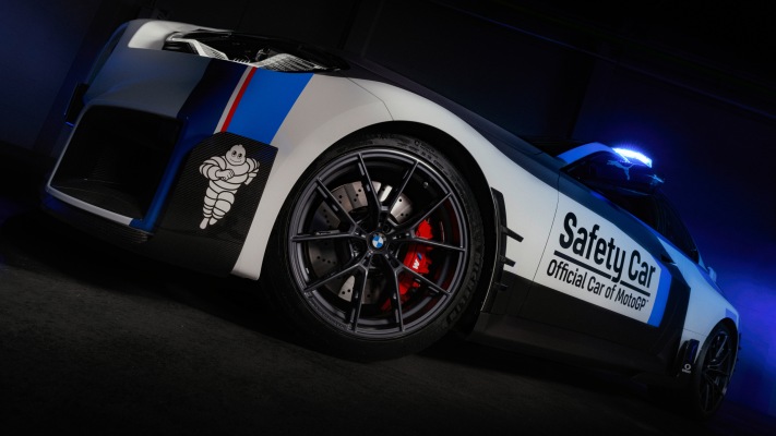 BMW M2 MotoGP Safety Car 2023. Desktop wallpaper