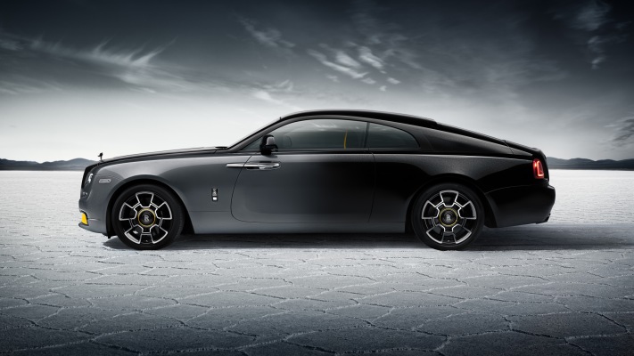 Rolls-Royce Wraith Black Arrow 2023. Desktop wallpaper