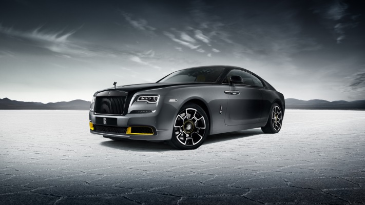 Rolls-Royce Wraith Black Arrow 2023. Desktop wallpaper