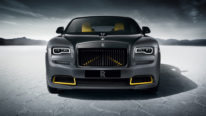 Rolls-Royce Wraith Black Arrow 2023. Desktop wallpaper