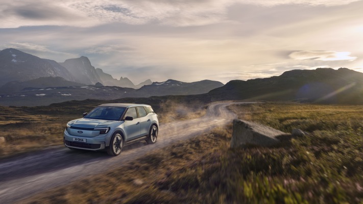 Ford Explorer EU Version 2024. Desktop wallpaper