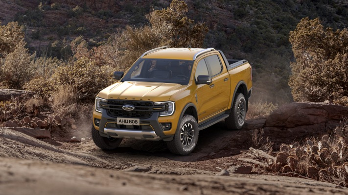 Ford Ranger Wildtrak X 2023. Desktop wallpaper