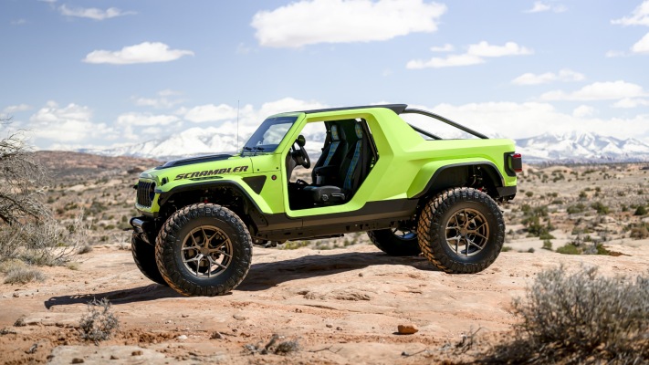 Jeep Scrambler 392 2023. Desktop wallpaper