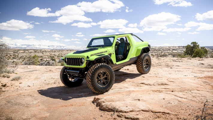 Jeep Scrambler 392 2023. Desktop wallpaper