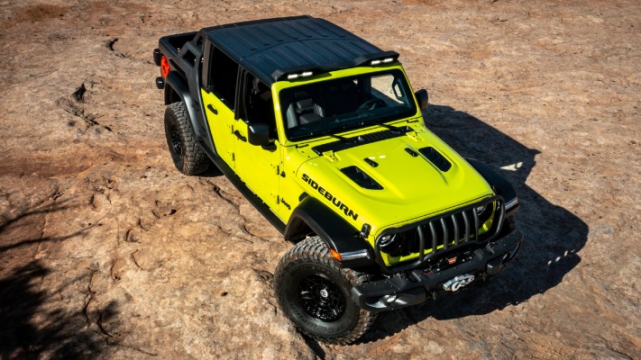 Jeep Gladiator Rubicon Sideburn Concept 2023. Desktop wallpaper