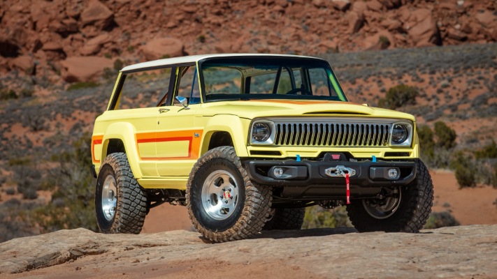 Jeep Cherokee 1978 4xe Concept 2023. Desktop wallpaper