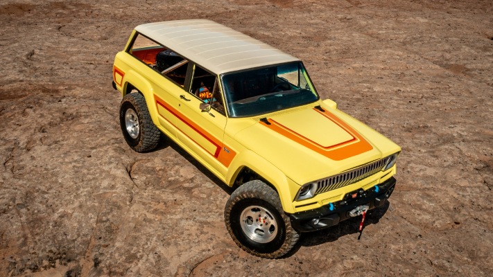 Jeep Cherokee 1978 4xe Concept 2023. Desktop wallpaper