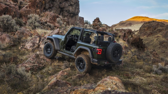 Jeep Wrangler Willys 2024. Desktop wallpaper