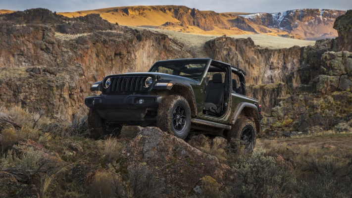 Jeep Wrangler Willys 2024. Desktop wallpaper