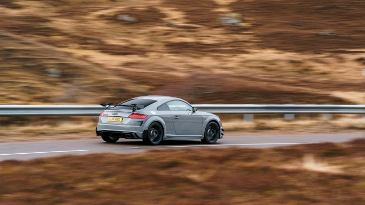 Audi TT RS Coupe Iconic Edition UK Version 2023. Desktop wallpaper