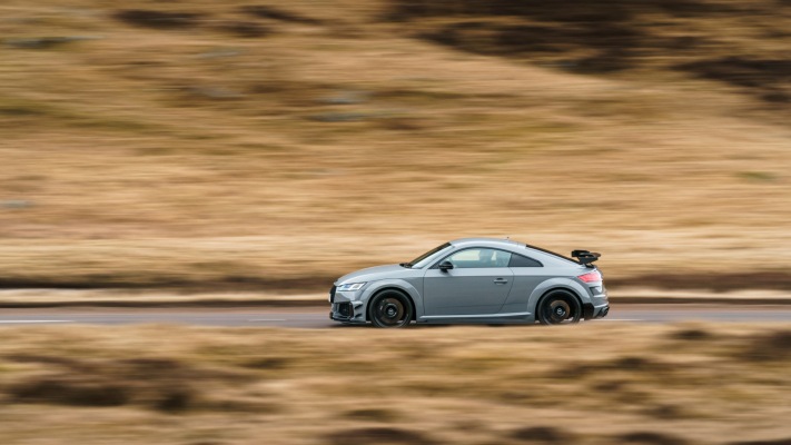 Audi TT RS Coupe Iconic Edition UK Version 2023. Desktop wallpaper