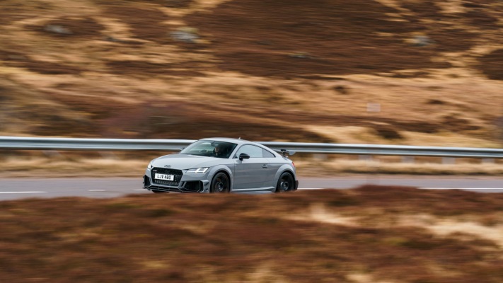 Audi TT RS Coupe Iconic Edition UK Version 2023. Desktop wallpaper