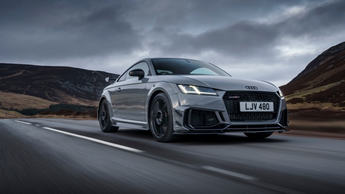 Audi TT RS Coupe Iconic Edition UK Version 2023. Desktop wallpaper