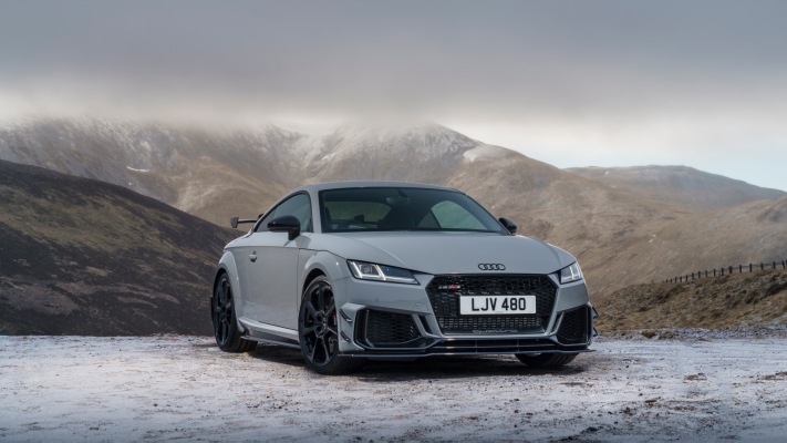 Audi TT RS Coupe Iconic Edition UK Version 2023. Desktop wallpaper