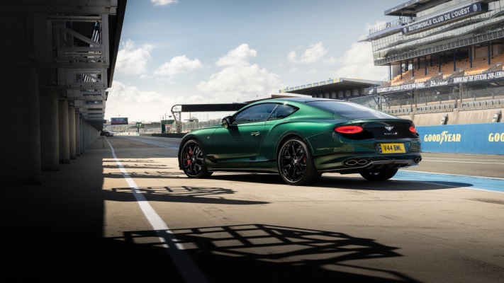 Bentley Continental GT Le Mans Collection 2023. Desktop wallpaper