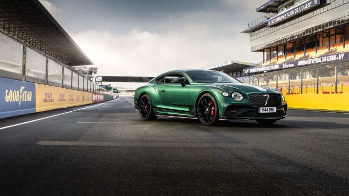 Bentley Continental GT Le Mans Collection 2023. Desktop wallpaper