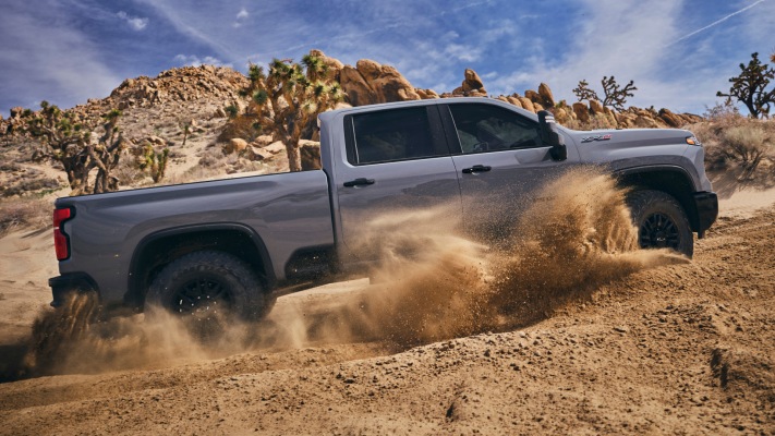 Chevrolet Silverado HD ZR2 2024. Desktop wallpaper