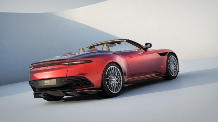 Aston Martin DBS 770 Ultimate Volante 2024. Desktop wallpaper