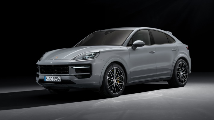 Porsche Cayenne S Coupe 2024. Desktop wallpaper