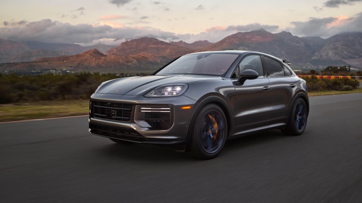 Porsche Cayenne Turbo GT Coupe 2024. Desktop wallpaper