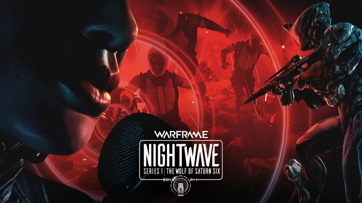 Warframe - Nightwave: Series 1 - The Wolf of Saturn Six. Desktop wallpaper