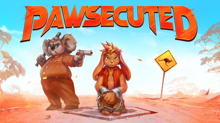 Pawsecuted. Desktop wallpaper