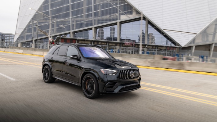 Mercedes-AMG GLE 63 S USA Version 2024. Desktop wallpaper