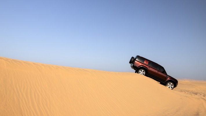 Land Rover Defender 130 SE P400 2023. Desktop wallpaper