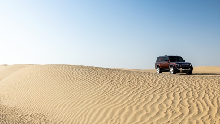 Land Rover Defender 130 SE P400 2023. Desktop wallpaper